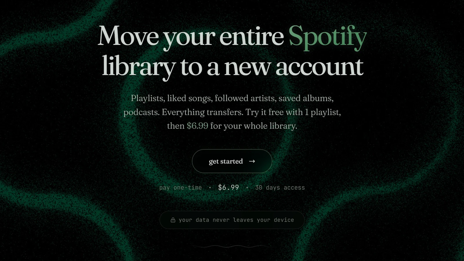Tuneferry screenshot 1