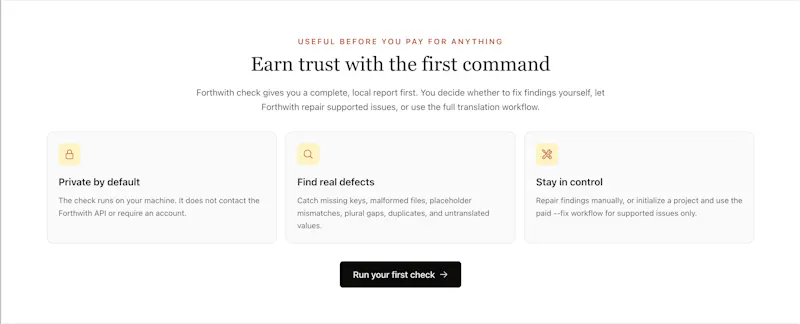 Forthwith · Forthwith screenshot 9