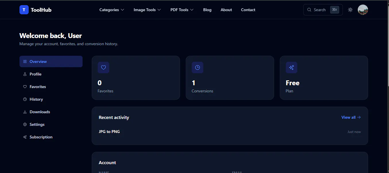 ToolHub-Free Online Tools for PDFs&More gallery image