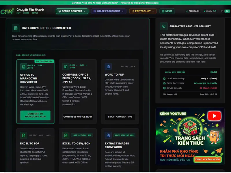 ChuyenFileNhanh screenshot 4