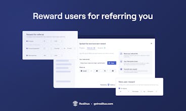 Reditus: Free In-app referral program gallery image