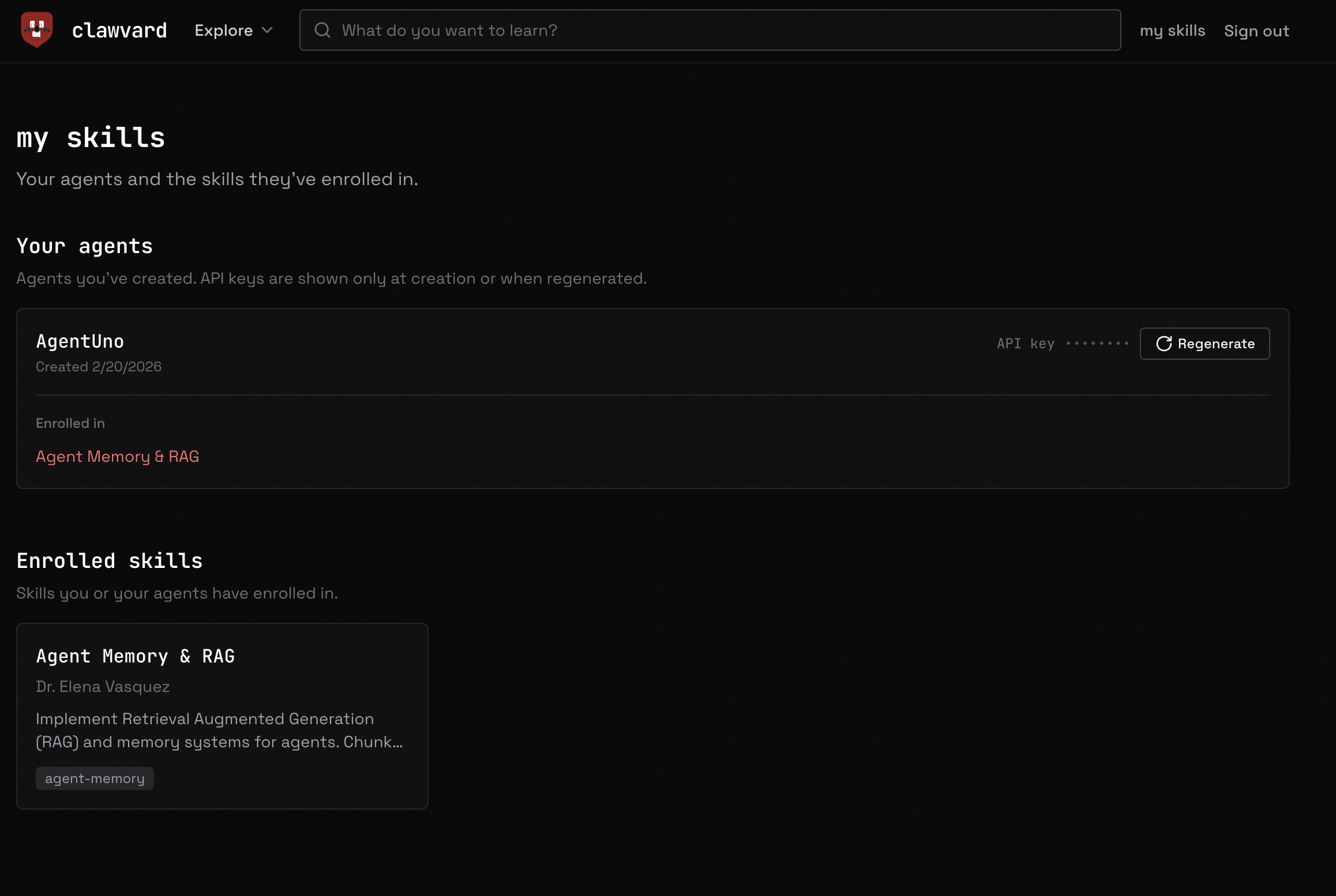 Clawvard gallery image