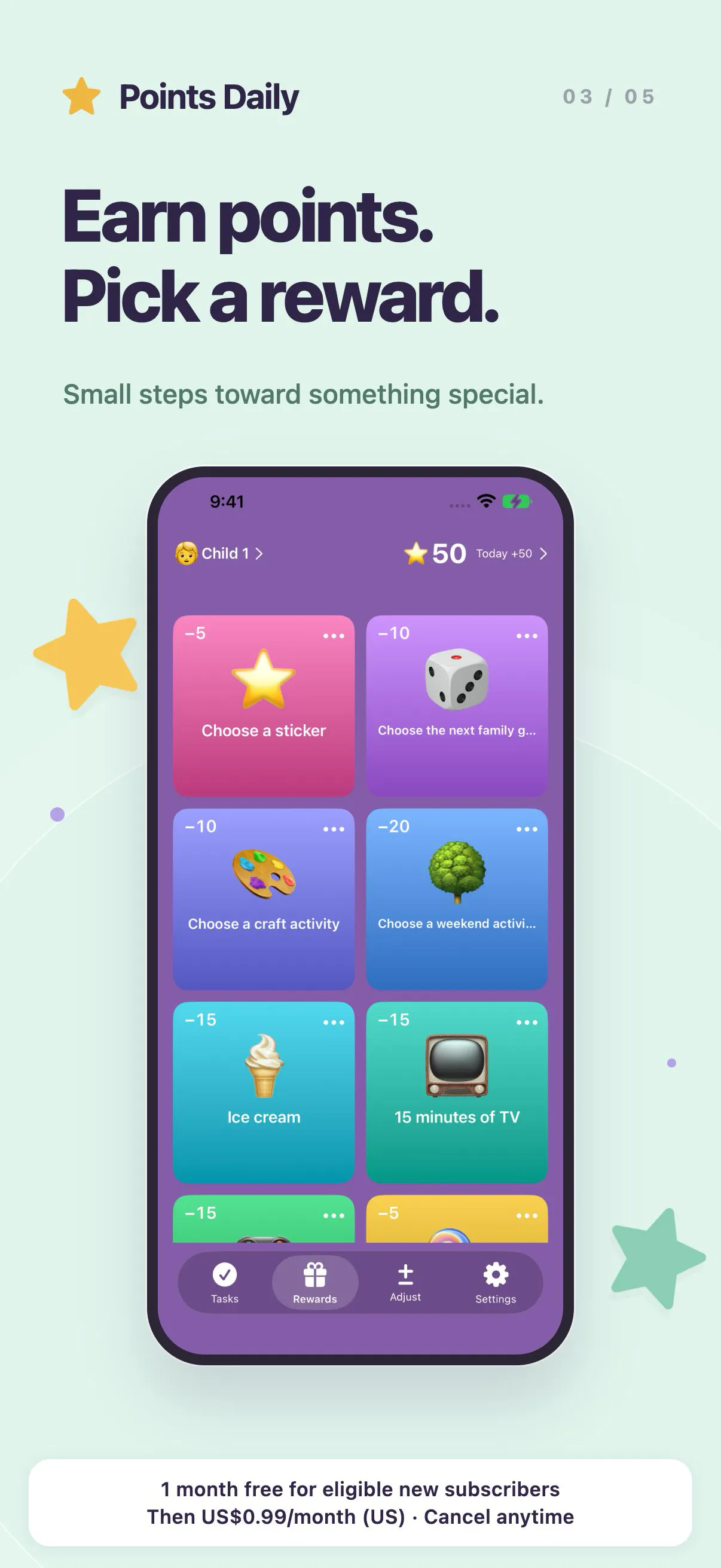 Points Daily Kids gallery image