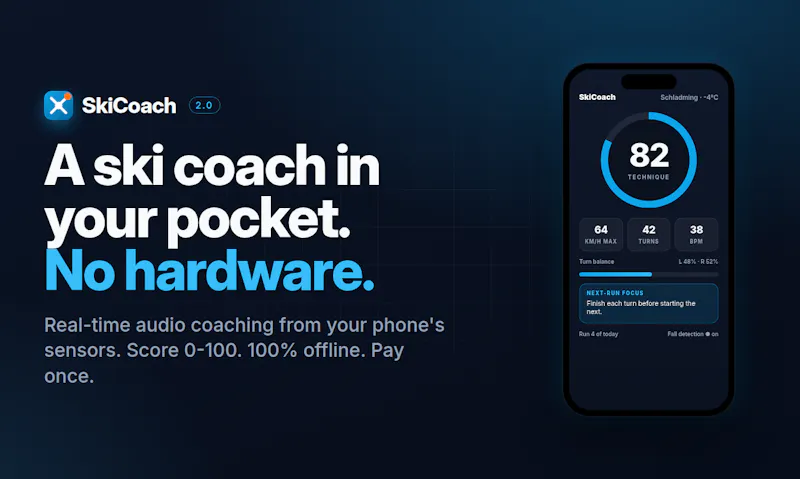 SkiCoach 2.0 screenshot 1