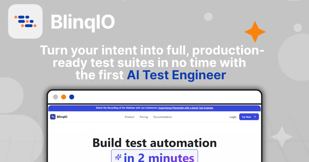 AI Test Engineer by BlinqIO