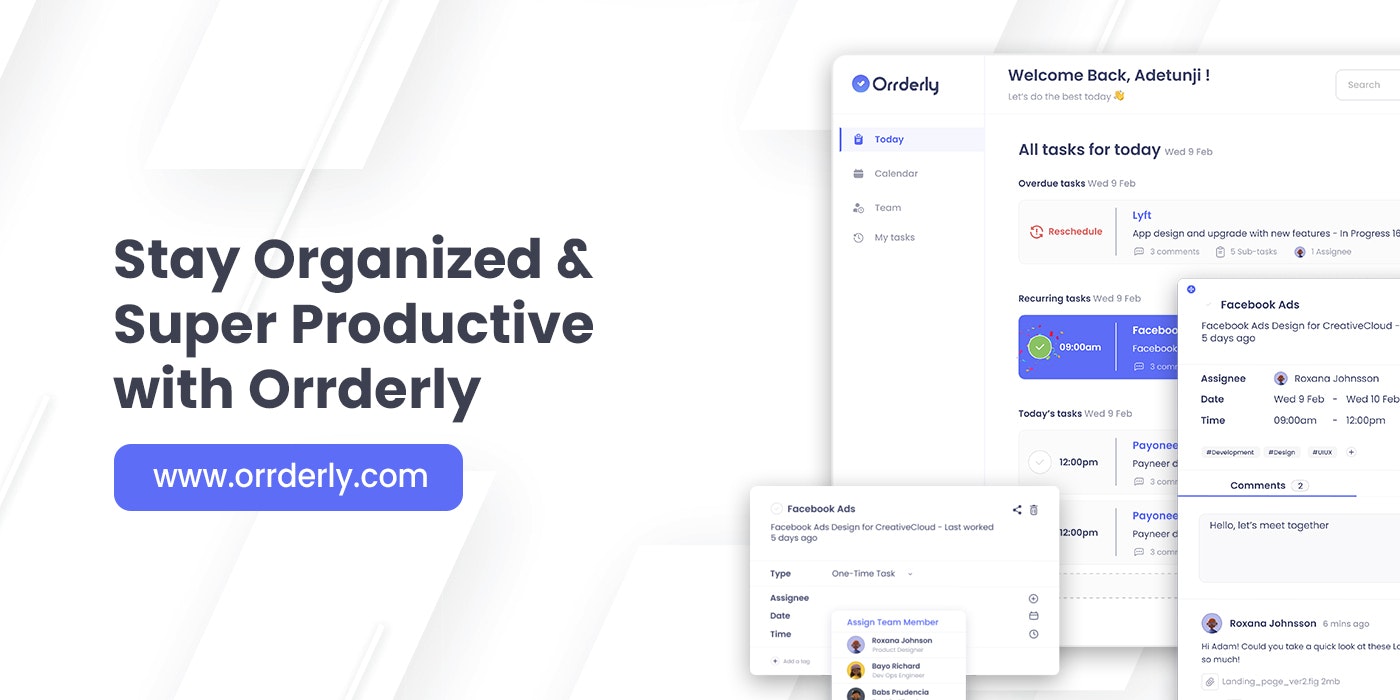 startuptile Orrderly-The ultimate time-saving tool for busy professionals