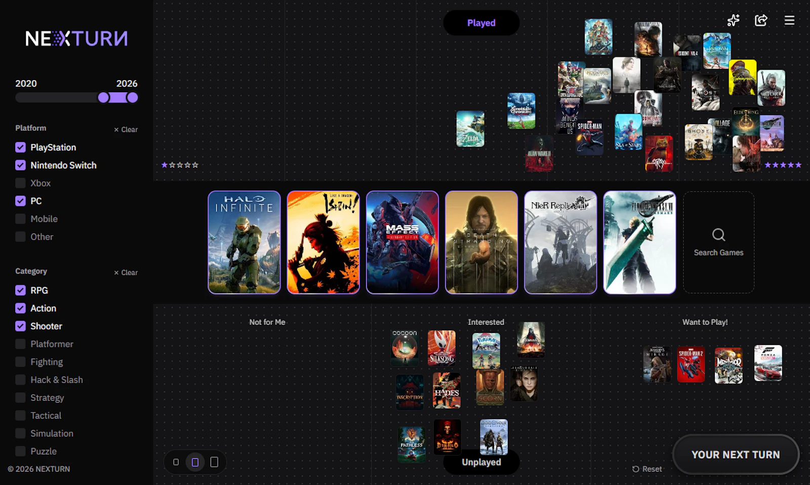 NEXTURN screenshot 1