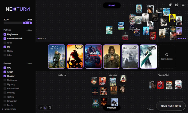 NEXTURN screenshot 1