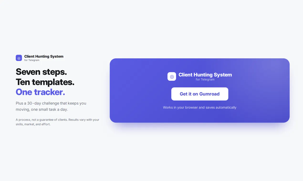 Client Hunting System gallery image