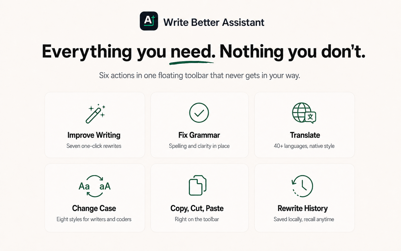 Write Better Assistant gallery image