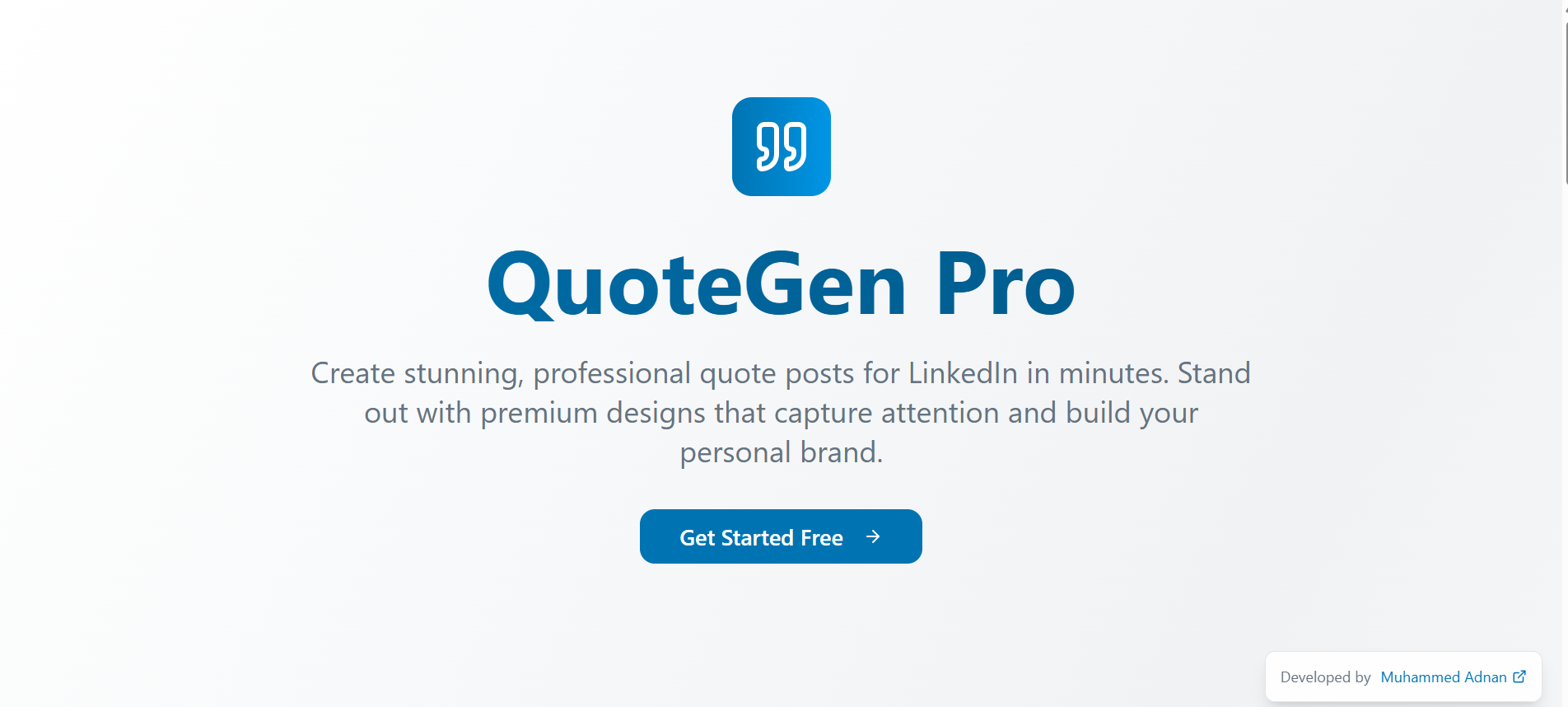 Fabricante de personajes de linkquote
