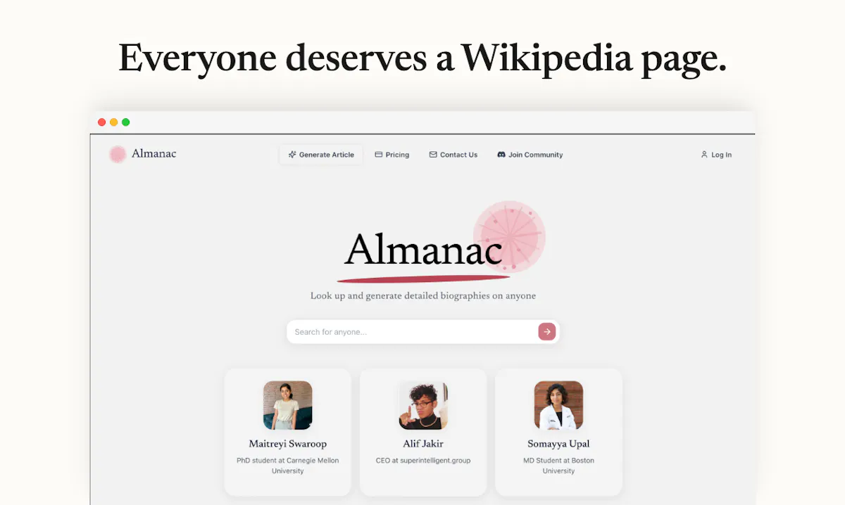 The Almanac