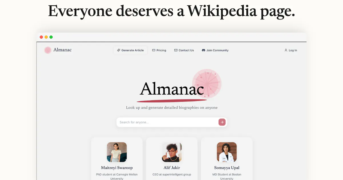 The Almanac