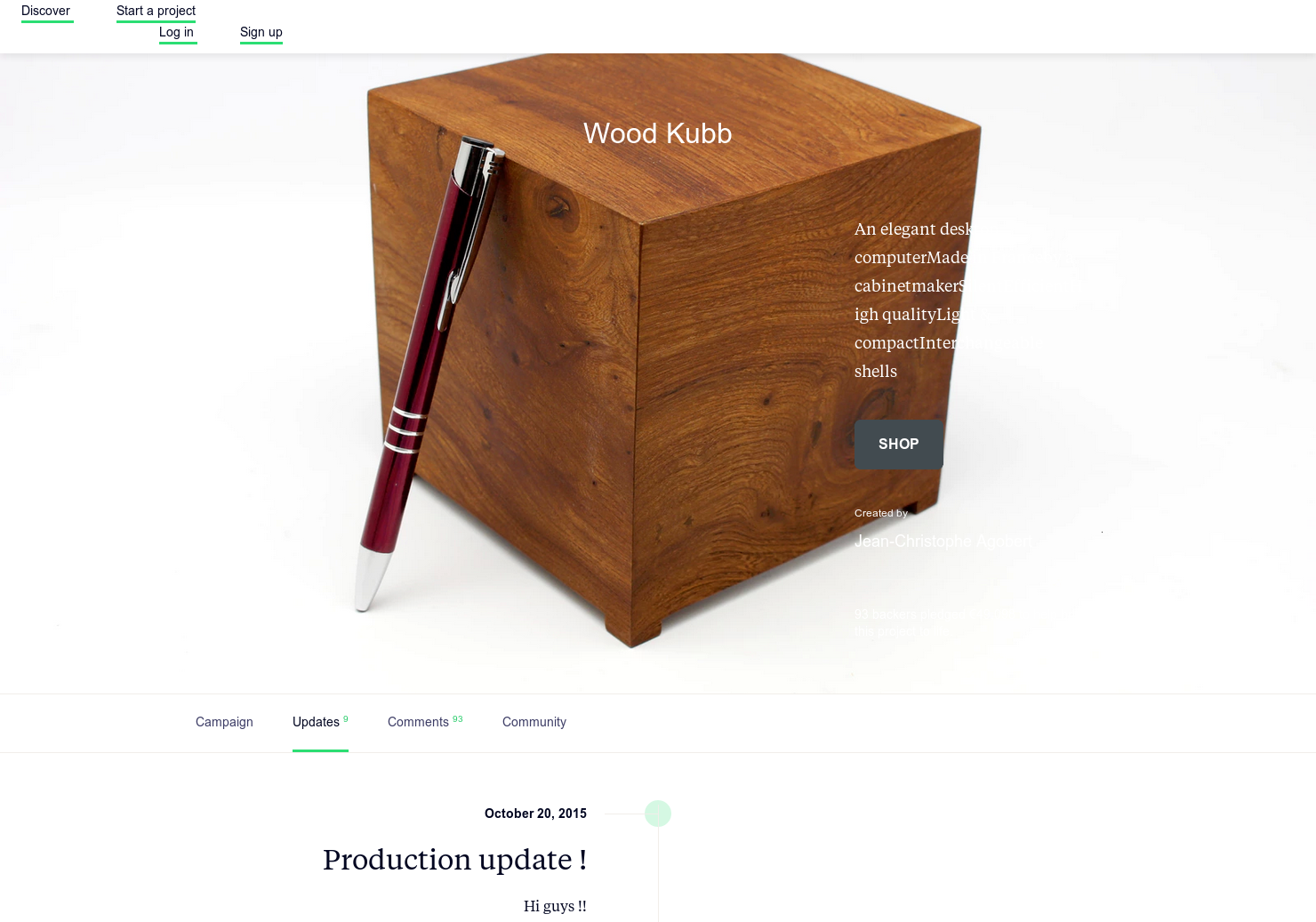 Wood Kubb gallery image