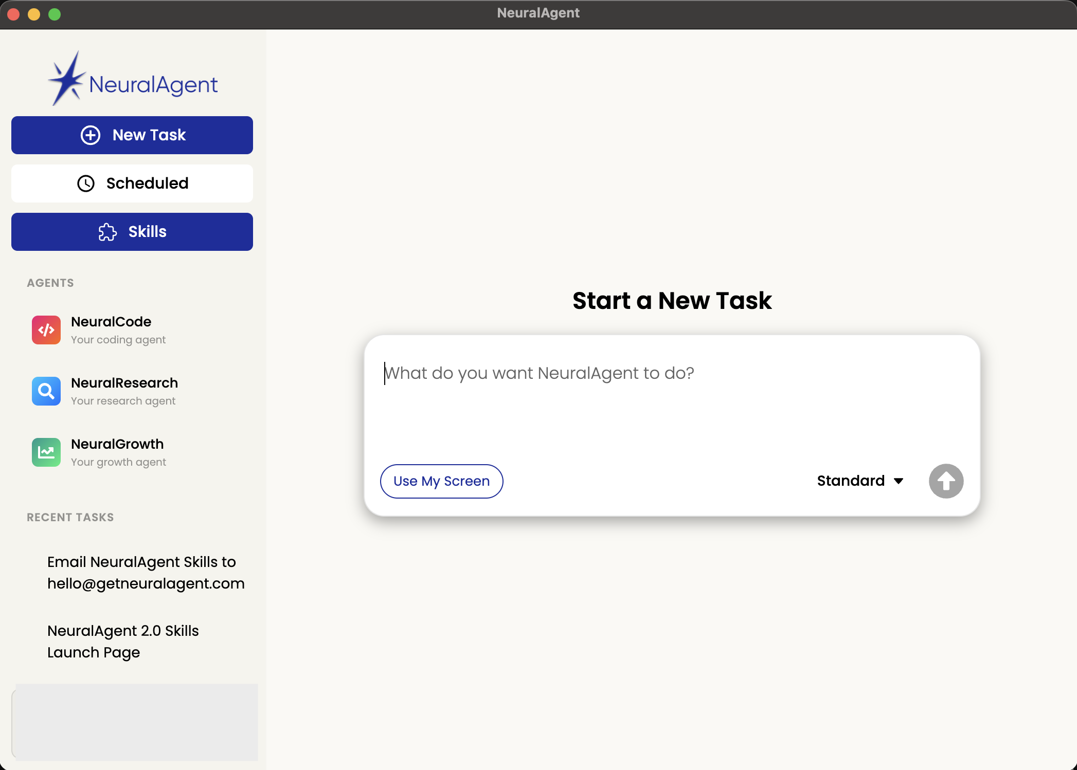 NeuralAgent 2.0 Skills gallery image