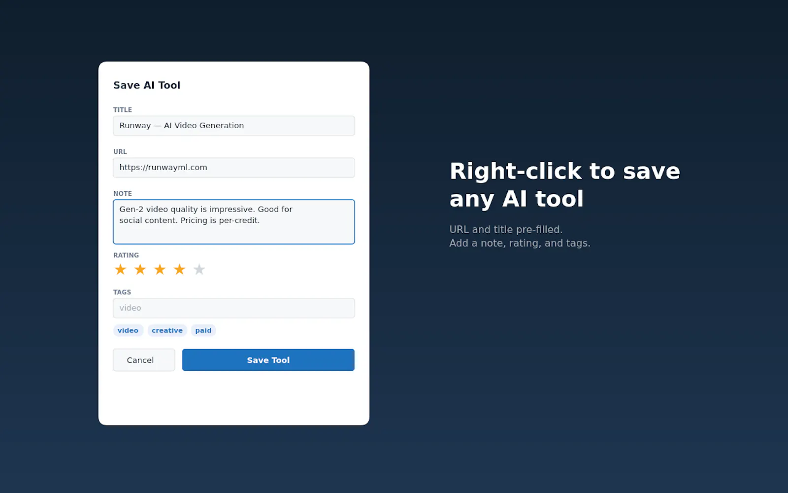 AI Tools Explorer for Chrome screenshot 2