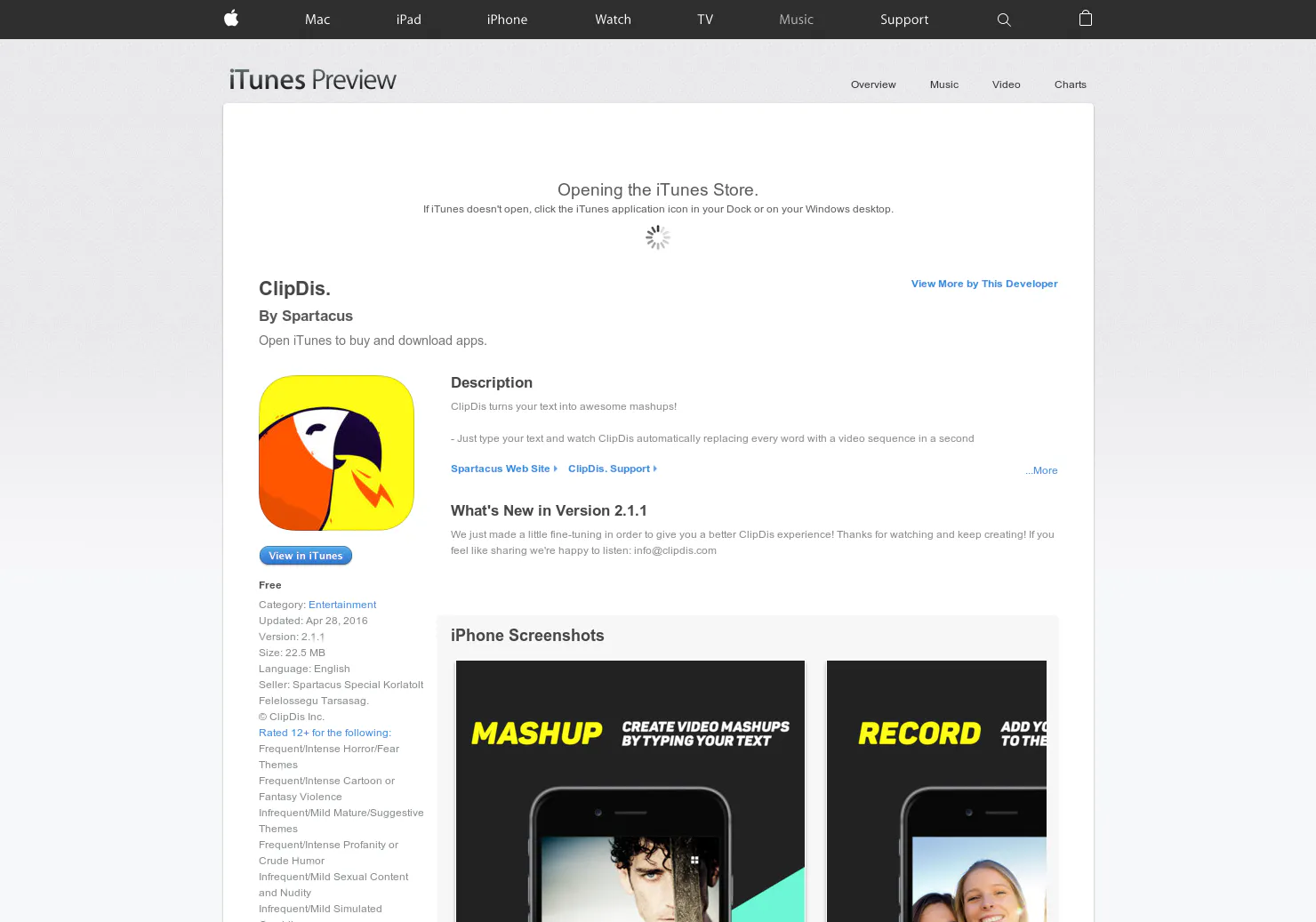 ClipDis for Messenger