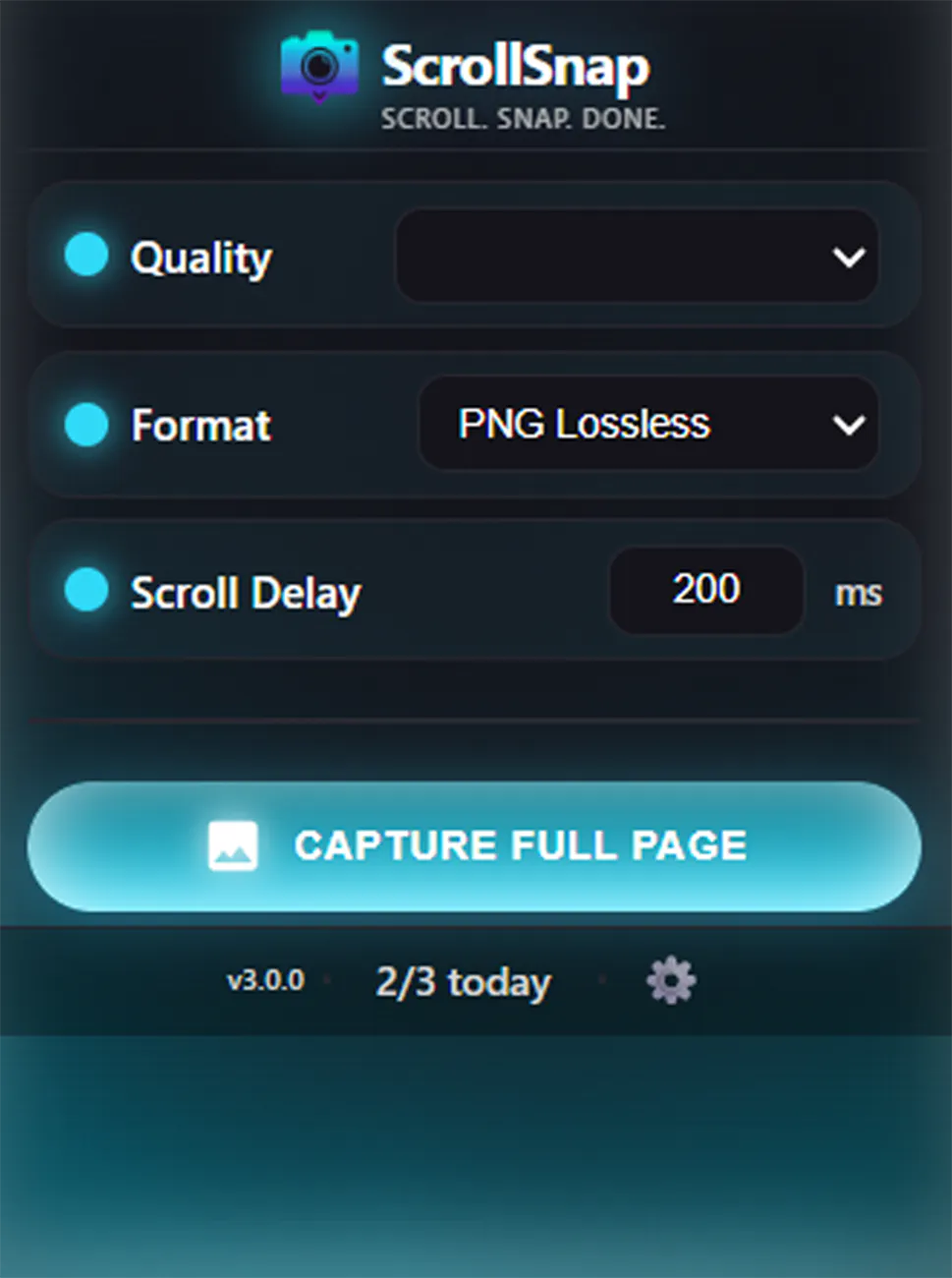 ScrollSnap product banner