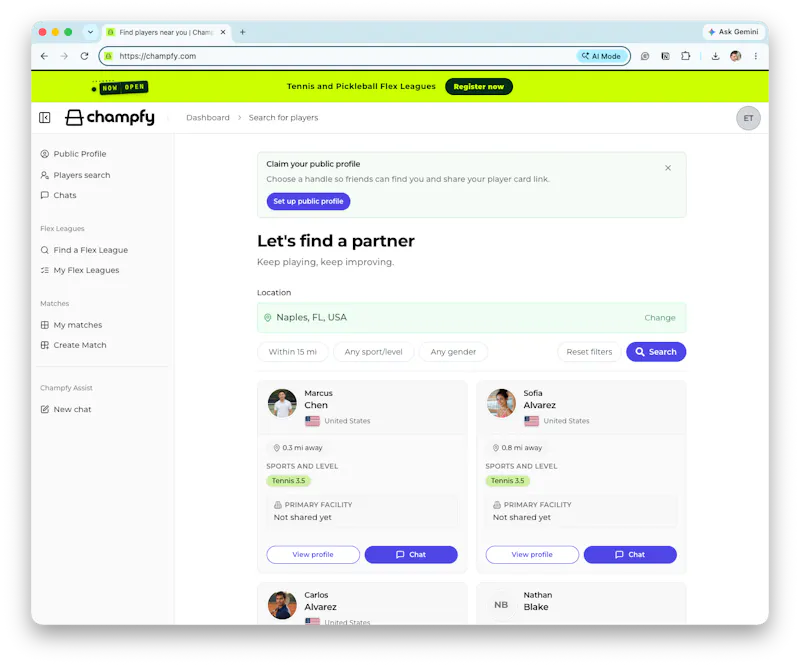 Champfy screenshot 3