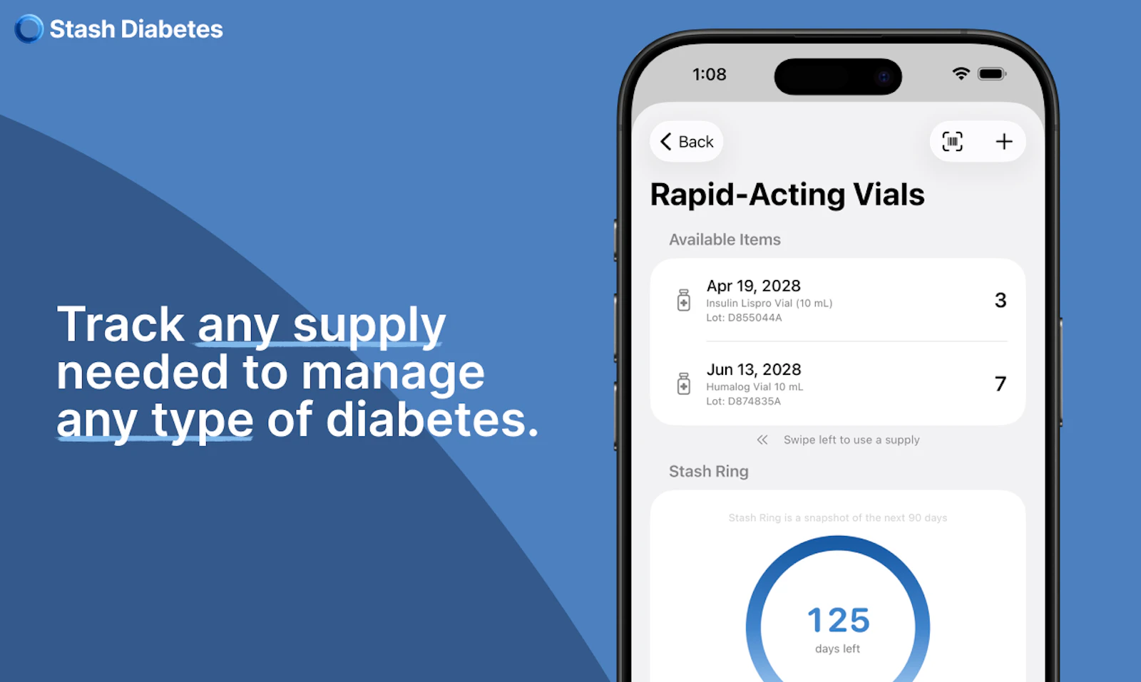 Stash Diabetes screenshot 2