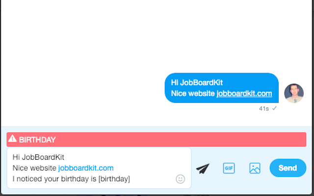 Twitter Message Assistant gallery image