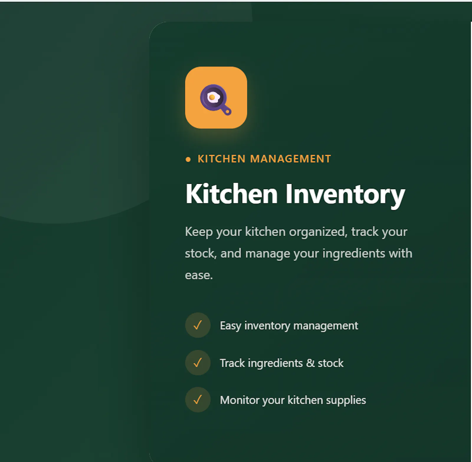 Pantry Inventory App for Restaurants screenshot 1
