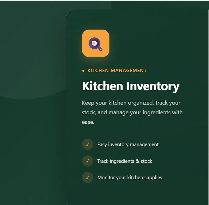 Pantry Inventory App for Restaurants screenshot 1