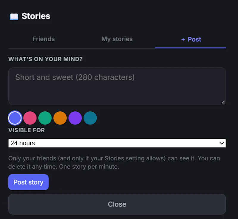 Vibes — Chat screenshot 4