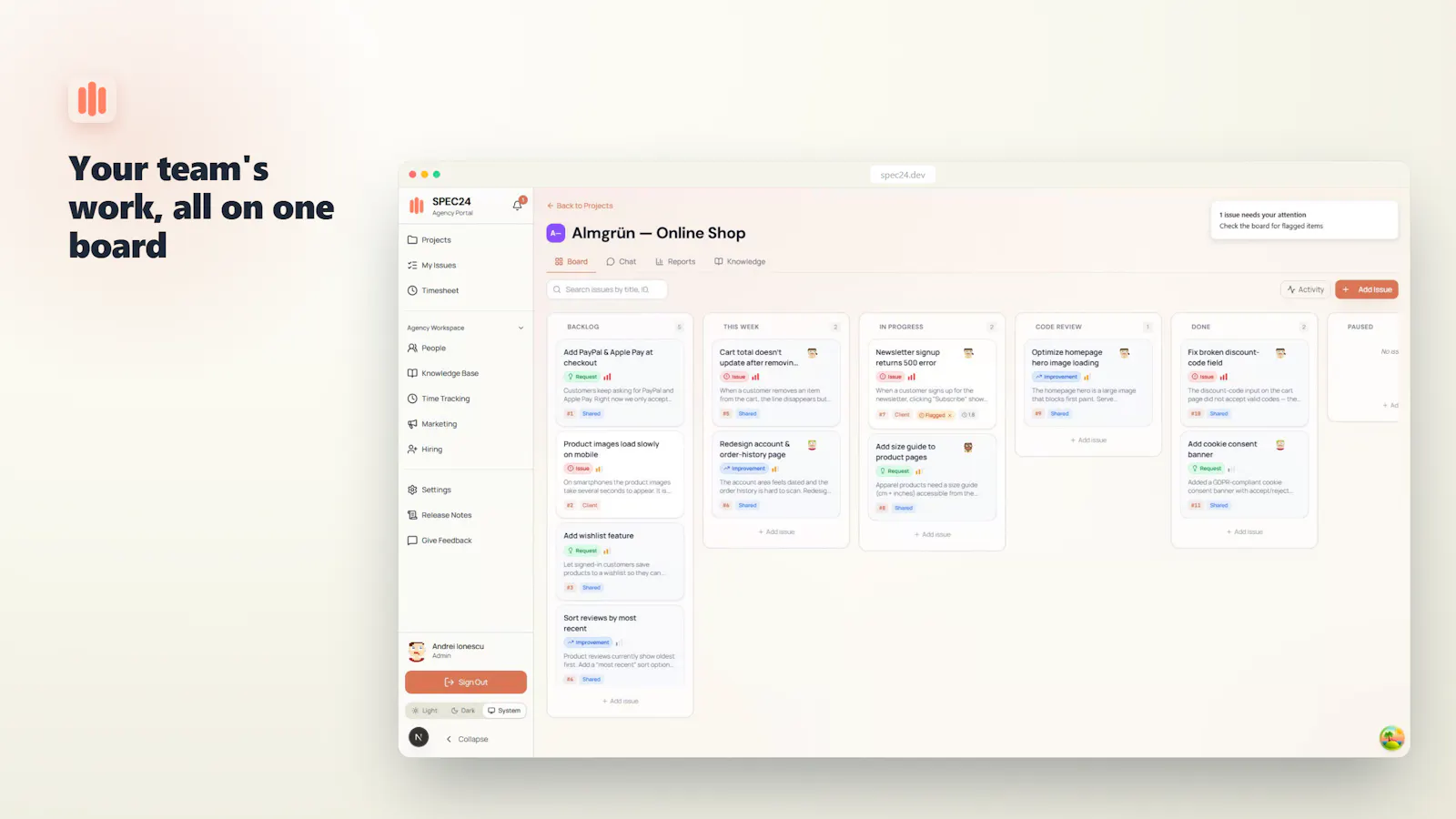 SPEC24 screenshot 1