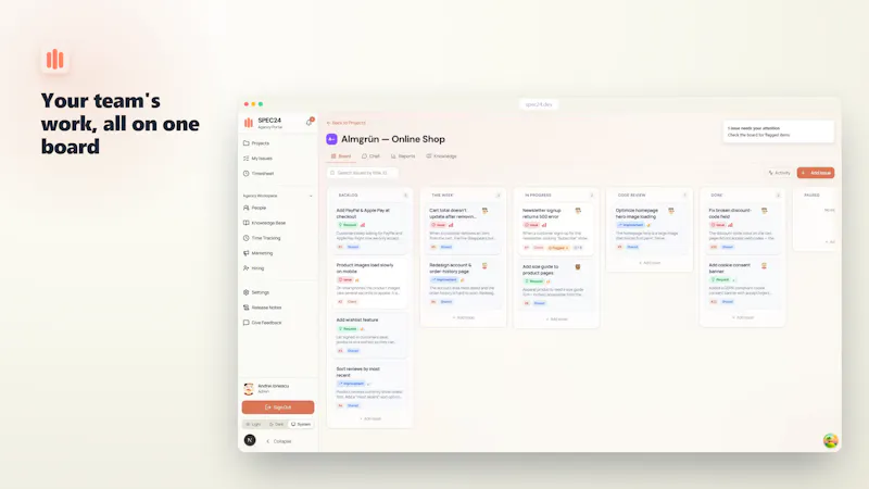 SPEC24 screenshot 1