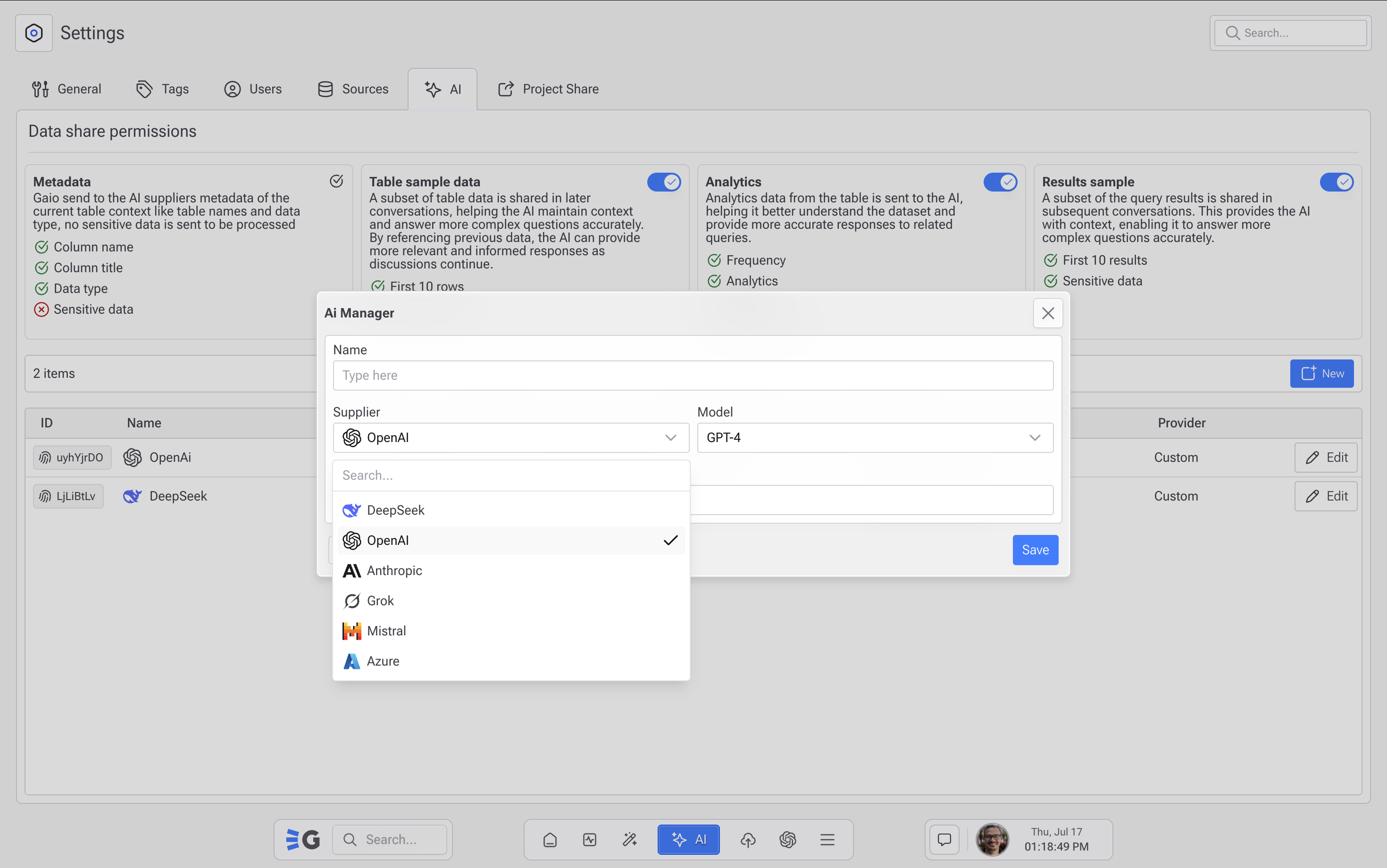 Gaio DataOS gallery image