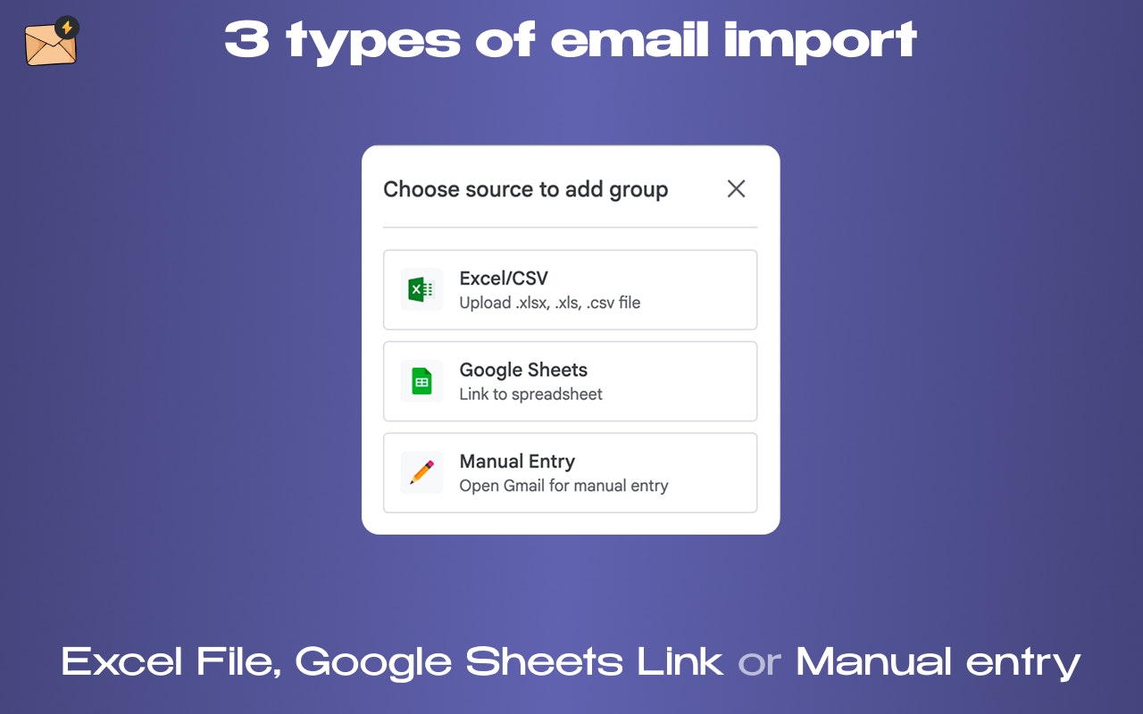 Mass Email Sender (extension for Gmail) gallery image