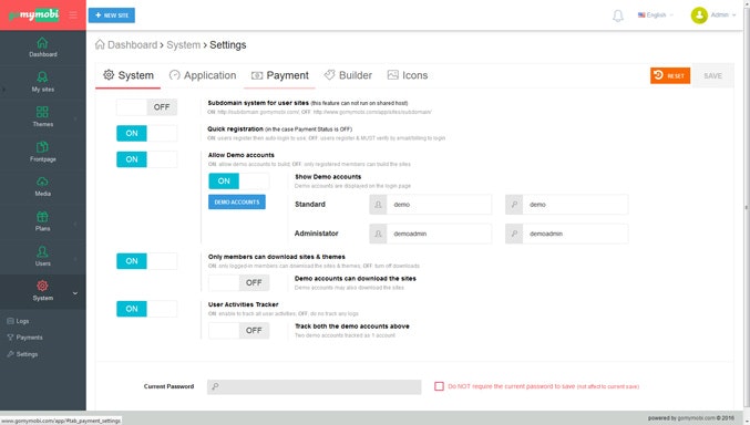 Free Online Site & Shop Builder gallery image