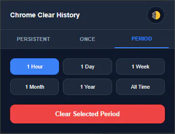 Chrome Clear History gallery image