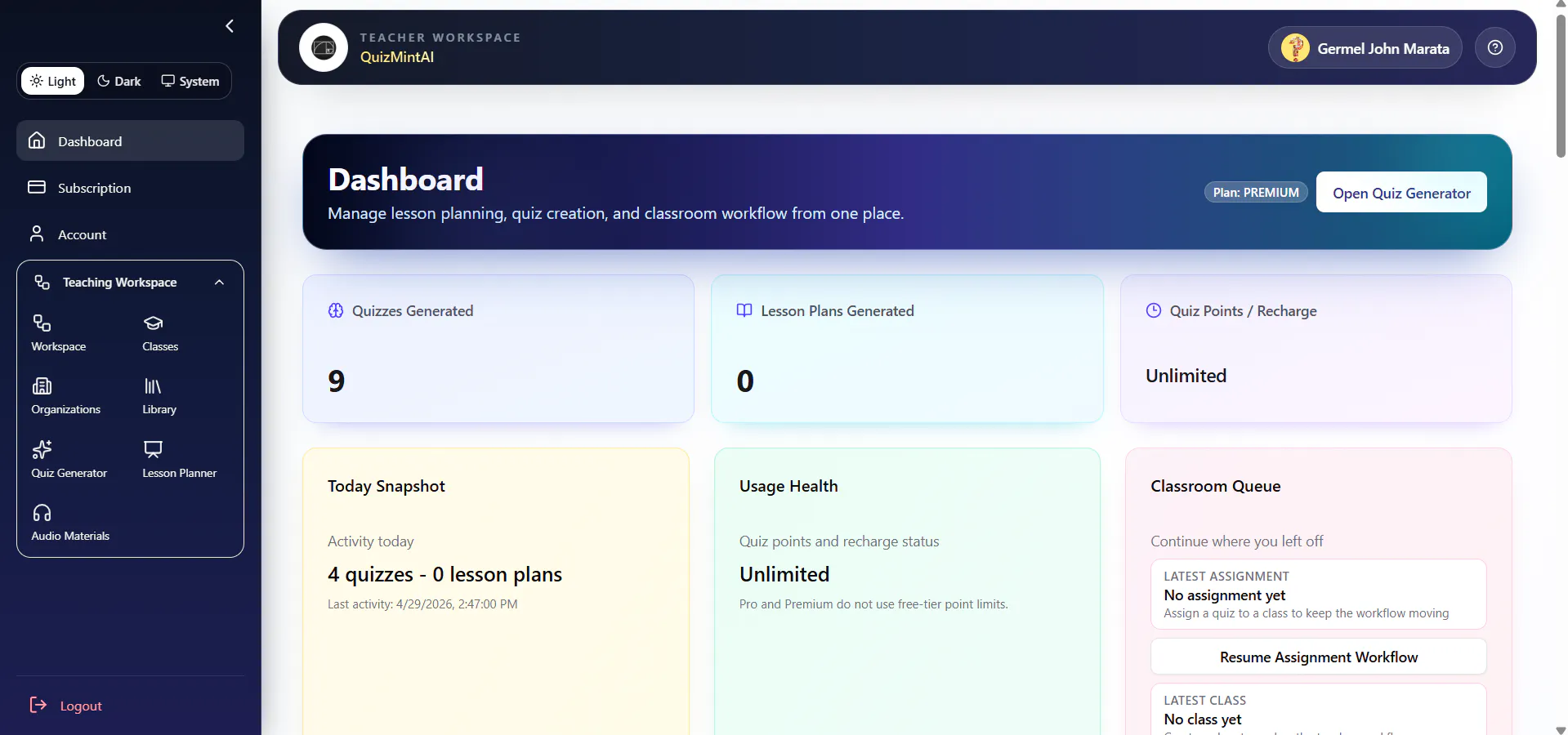 Quizmint AI gallery image