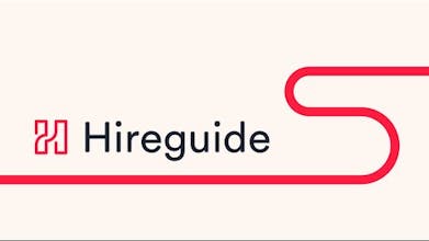 Hireguide のロゴ: AI を活用したパートナーによる優れた採用プロセスを体験してください