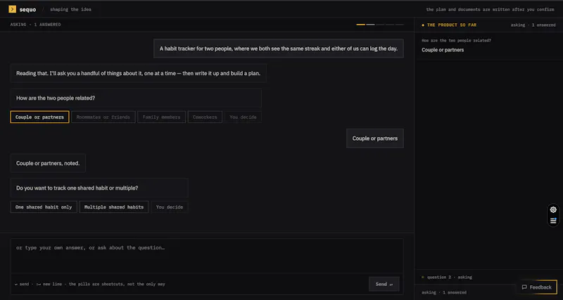 Sequo screenshot 2