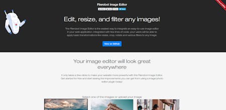 Filerobot Image Editor gallery image