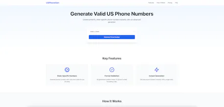 USPhoneGen gallery image