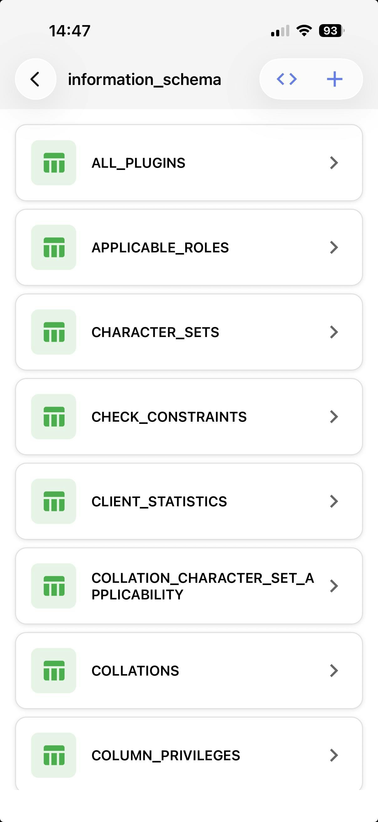 MySQL Client  gallery image