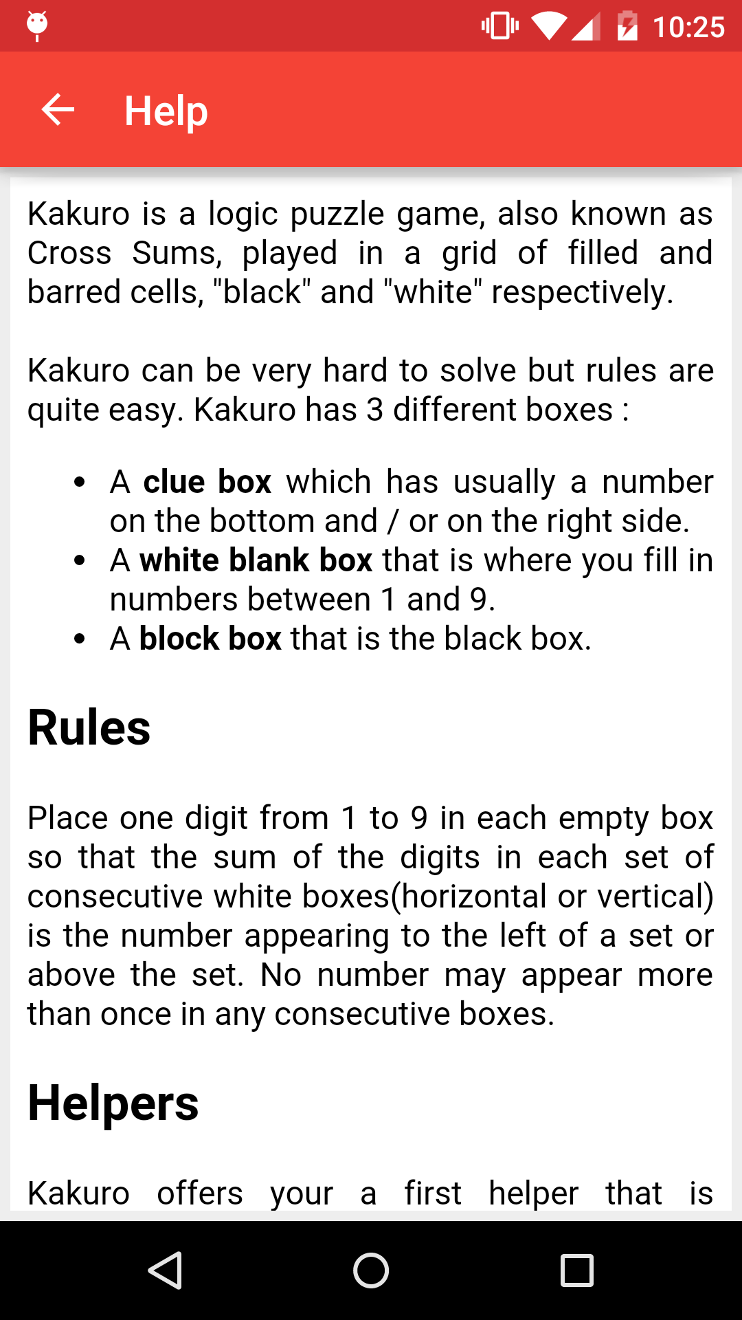 Kakuro Cross Sums gallery image
