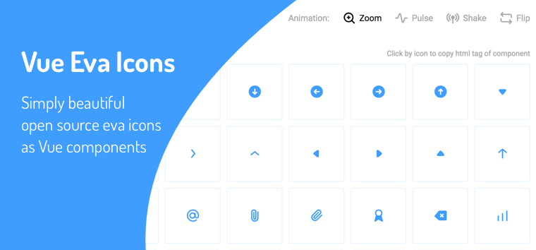 Vue Eva Icons gallery image