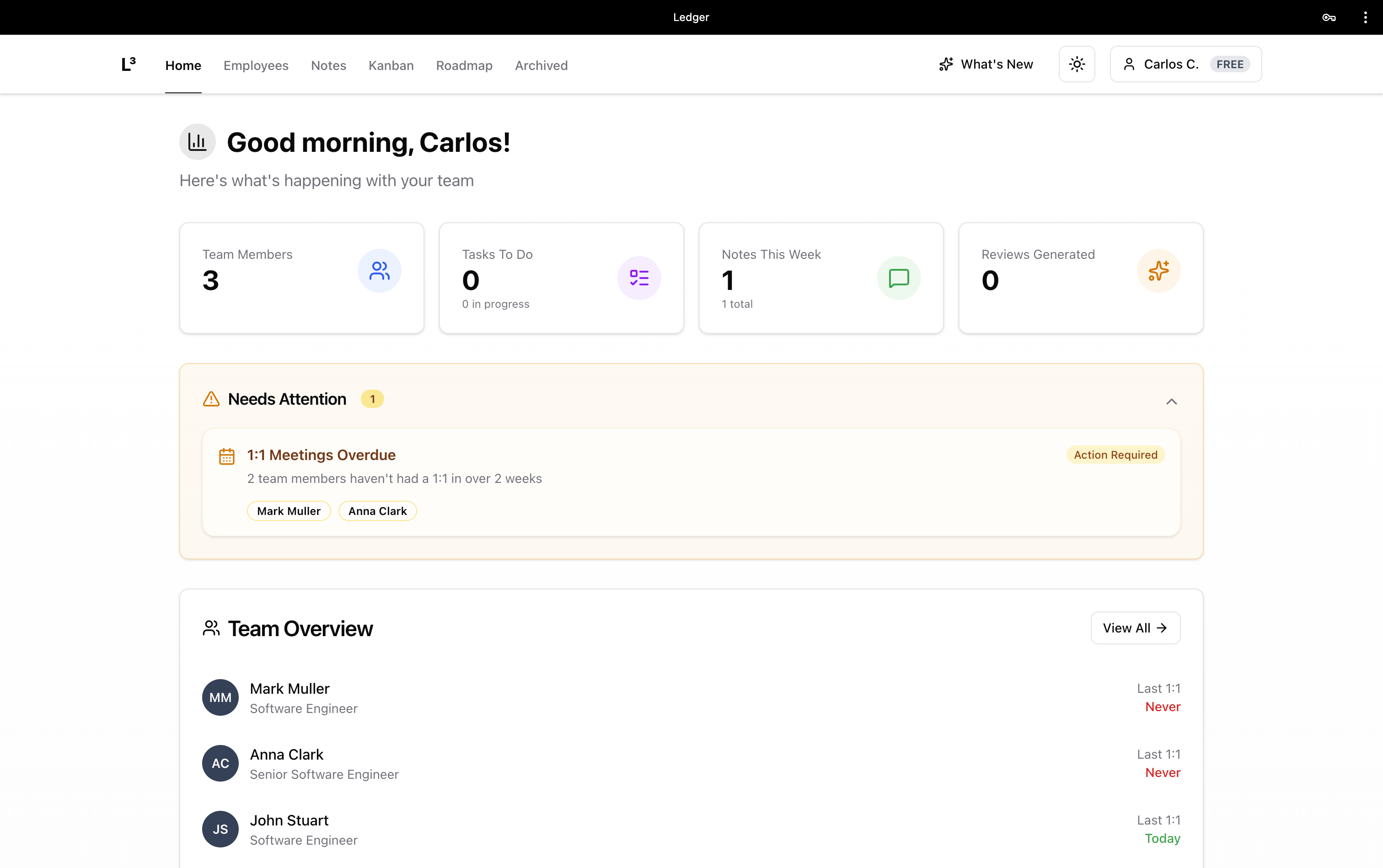 Ledger - Screenshot 2 showing product features and functionality