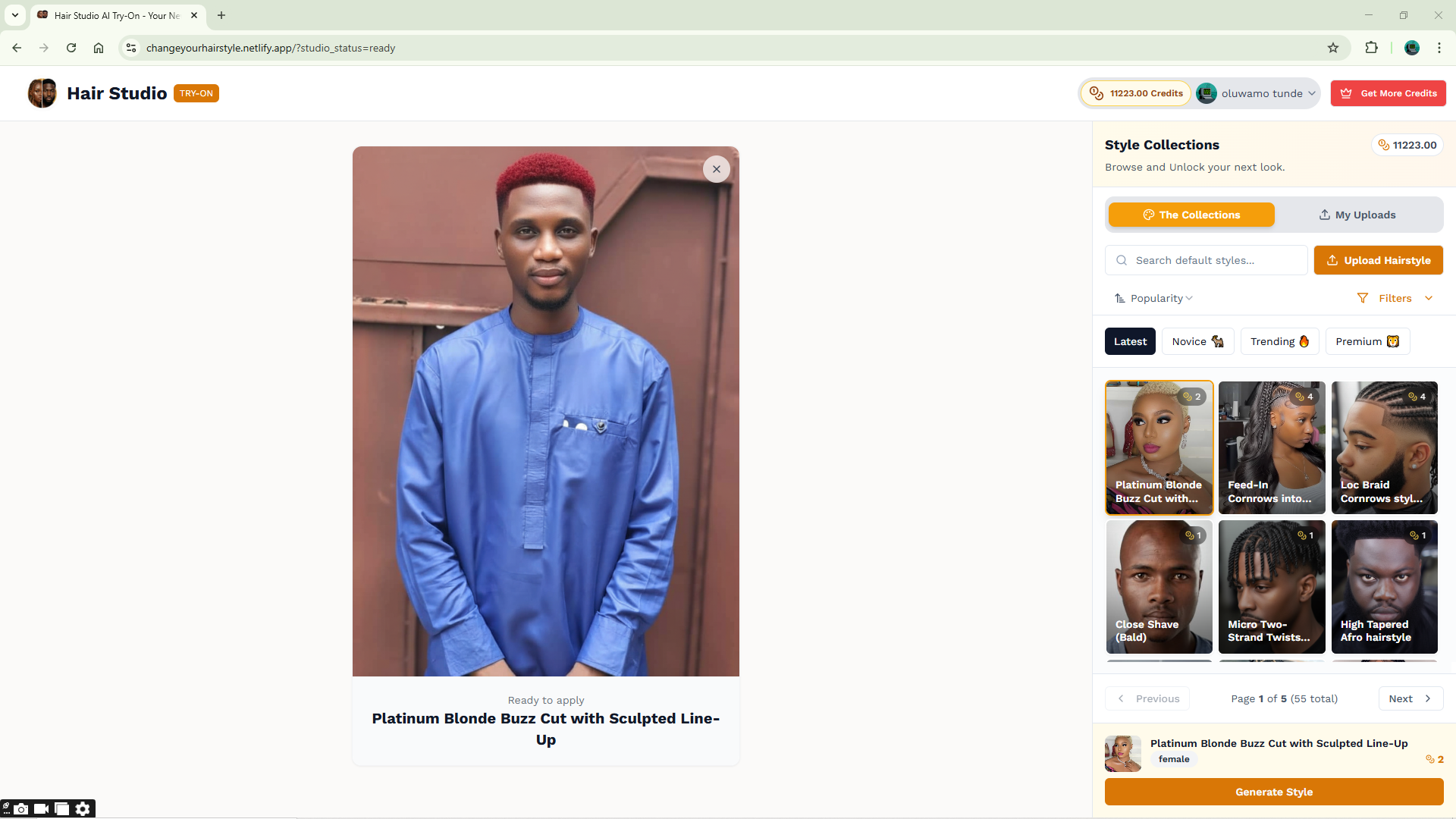 Hair Studio AI gallery image