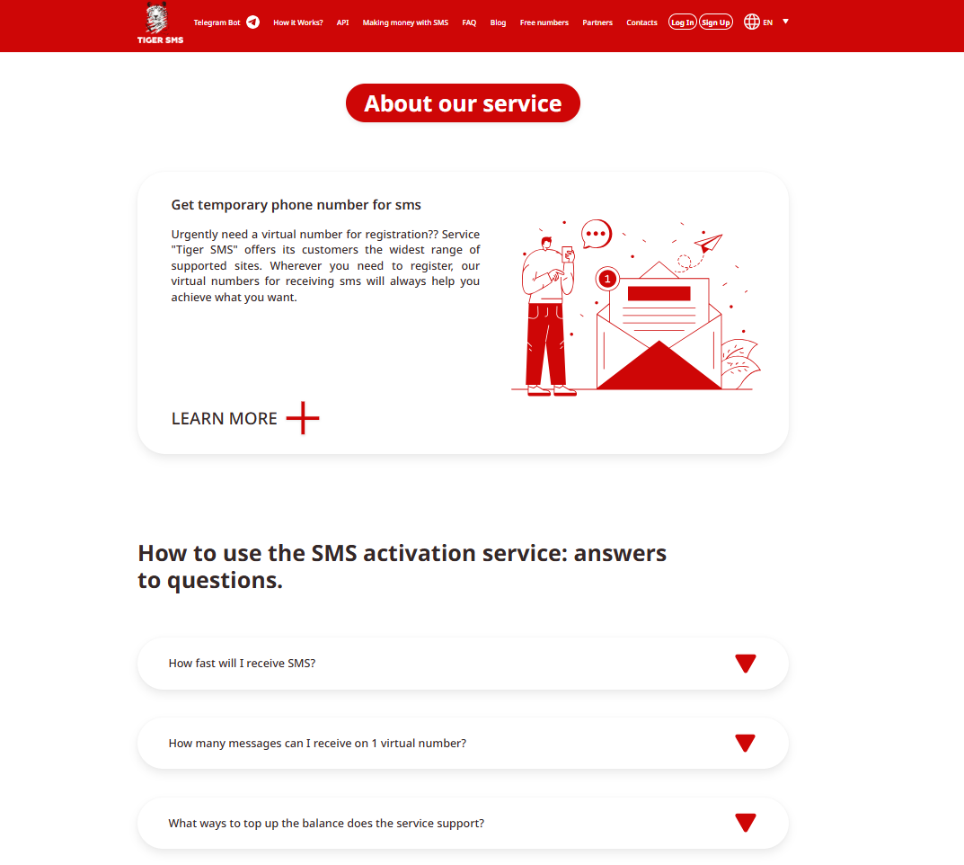 Virtual phone number for sms activation gallery image