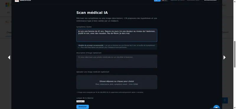 Galimed Ai health Platform screenshot 3