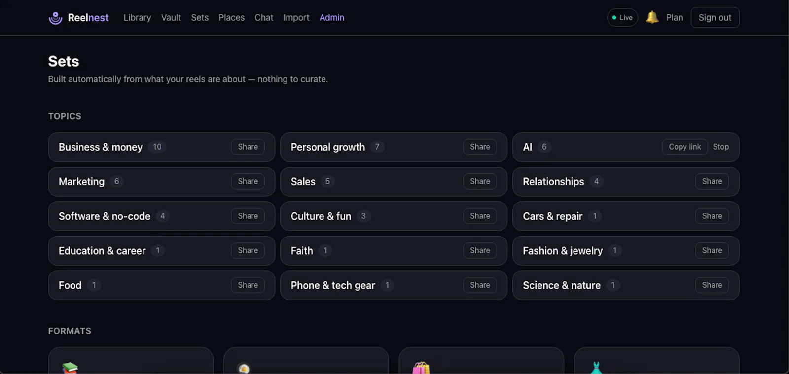 Reelnest screenshot 4