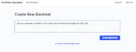 Portfolio Backtest