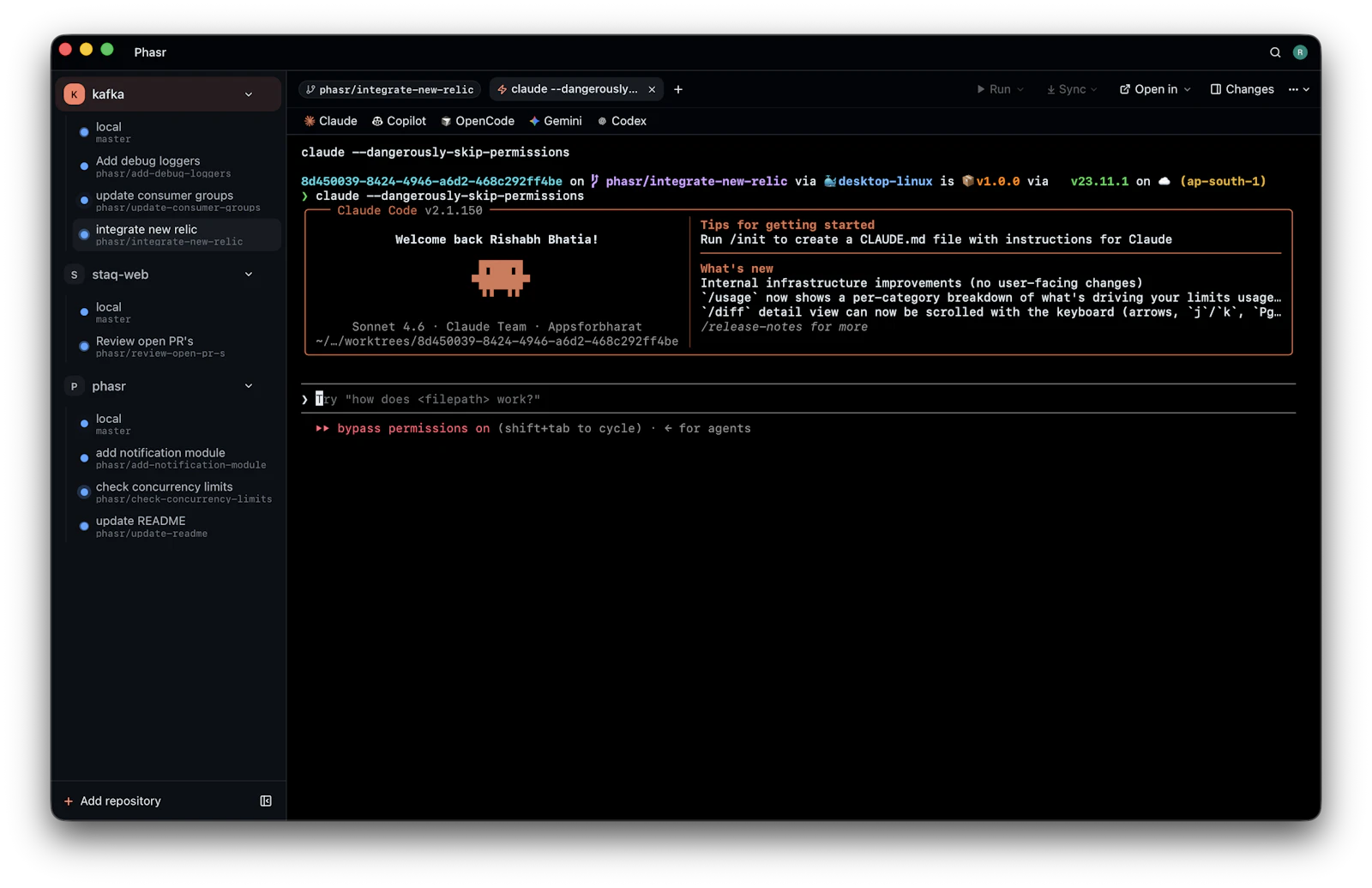 Phasr screenshot 3