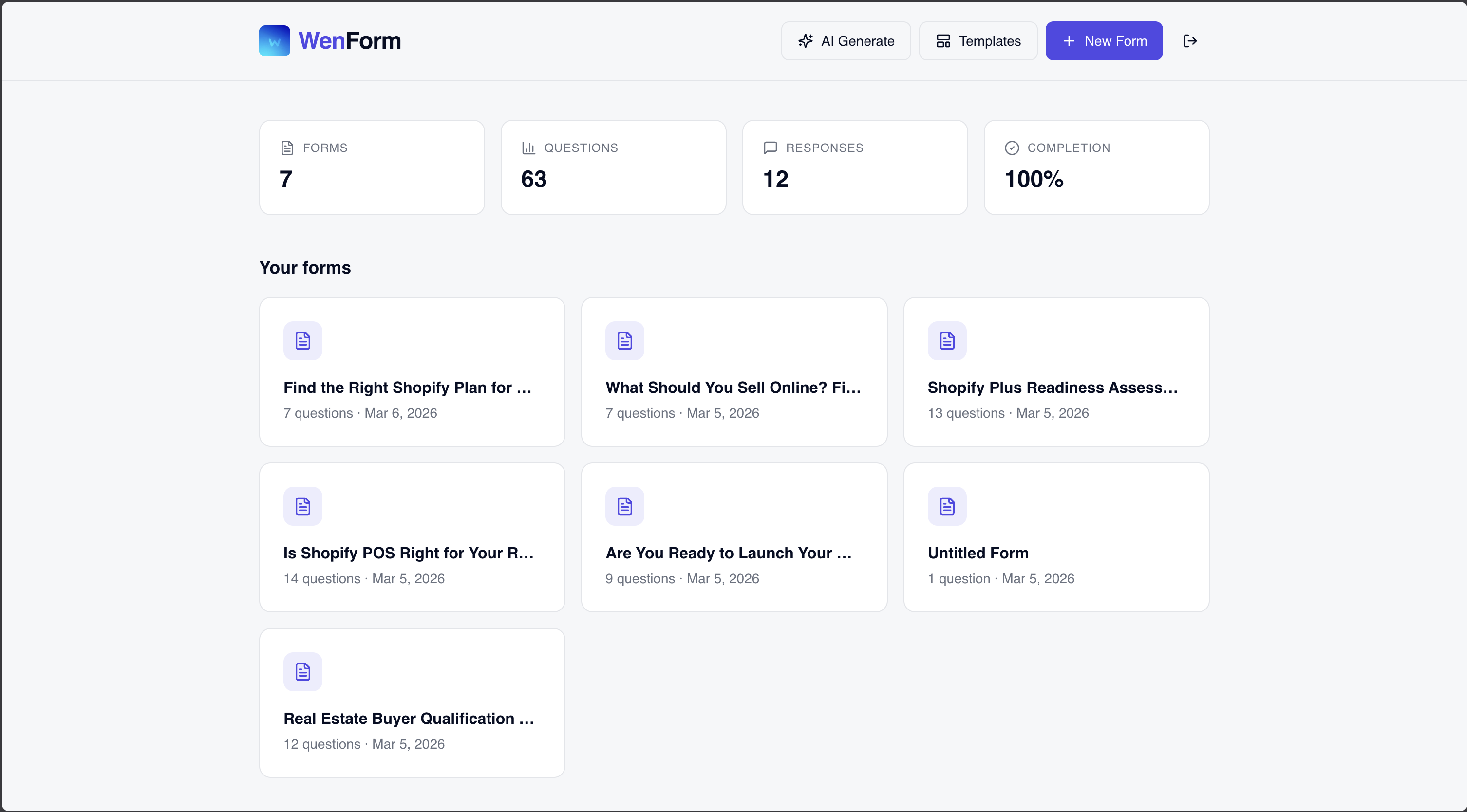 Wenform gallery image